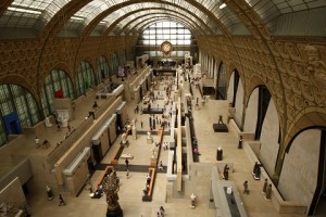 General view the Orsay museum in Paris