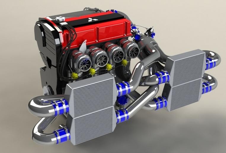 motor diesel